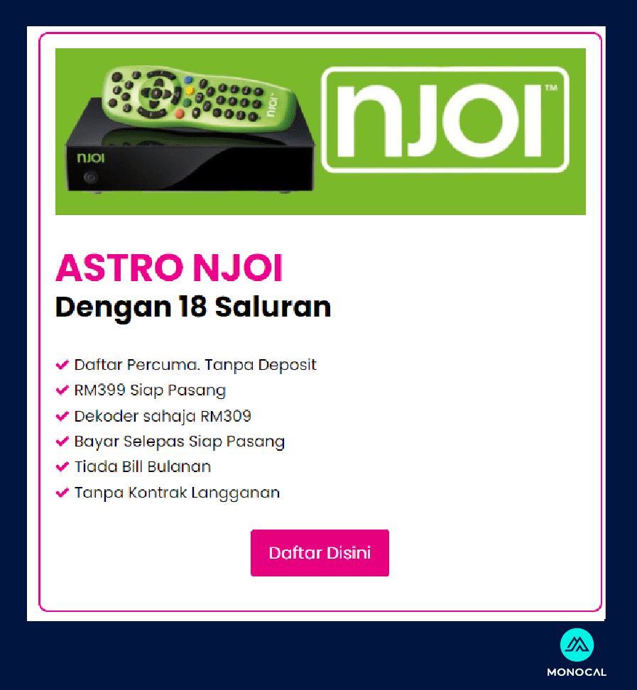 Cara tingkatkan sales astro njoi