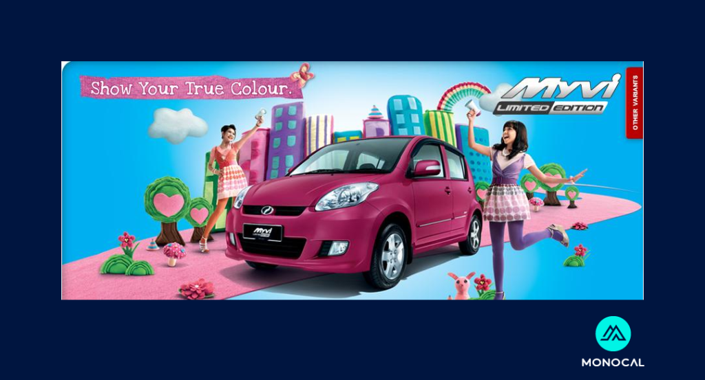 contoh copywriting terbaik dari perodua myvi 2010 yang memfokuskan golongan pelajar